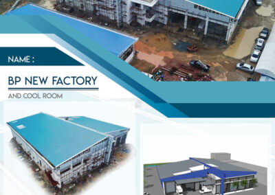 BP New Factory and Cool room